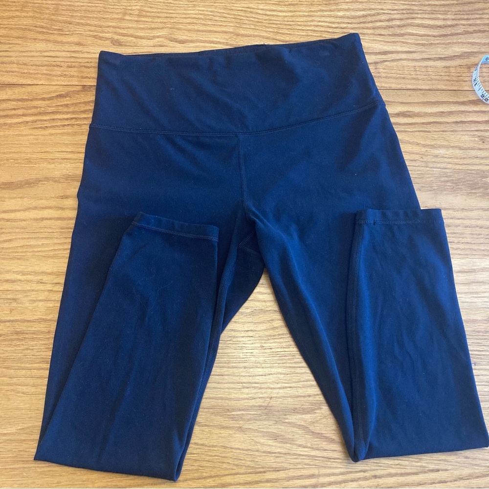 Athleta Elation Uplifted 7/8 Black High Rise Leggings Yoga size M
